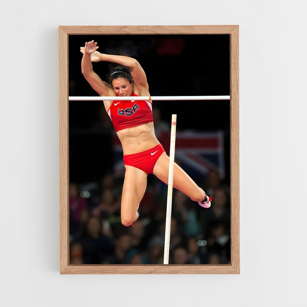 Poster Saut d'Excellence – affiche Athlétisme (vue 4)